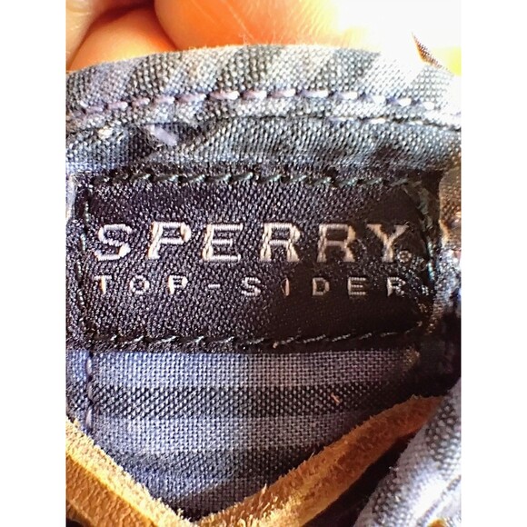 Sperry Women's Top Sider Shoes Chambray Striped Blue, Size 7.5 - Picture 5 of 6
